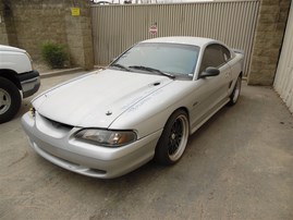 1998 MUSTANG GT COUPE SILVER 4.6 MT F20110